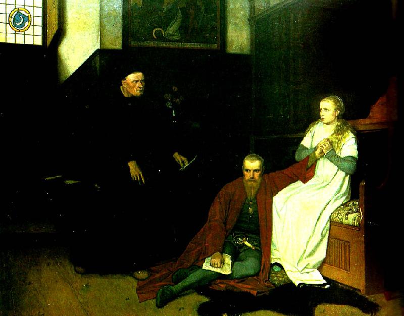 georg von rosen joran persson och karin mansdotter oil painting image